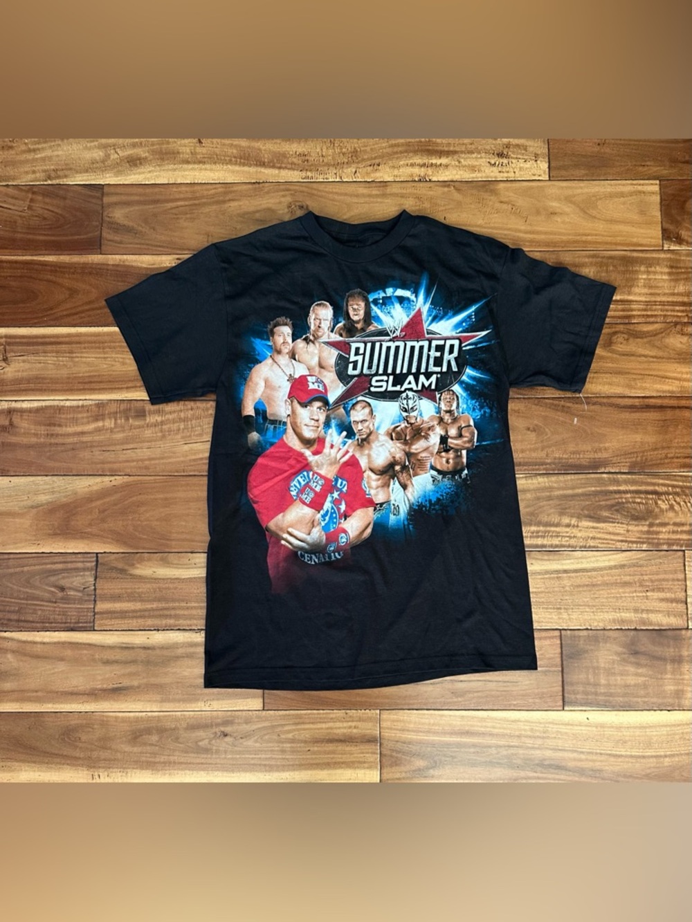 2011 WWE SummerSlam John Cena Graphic Tee Shirt Mens Medium NWOT